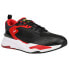 Фото #3 товара Puma Sf RsFast Lace Up Mens Black Sneakers Casual Shoes 30716101