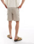 The Couture Club smart cargo shorts in beige Бежевый, XL - фото #2