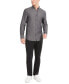 Фото #1 товара Рубашка мужская Kenneth Cole 4-Way Stretch Solid Button-Down
