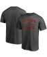 Фото #1 товара Men's Charcoal San Francisco Giants Heart Soul T-shirt