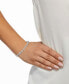 ფოტო #2 პროდუქტის Diamond Oval Link Bracelet (2 ct. t.w.) in 10k White Gold
