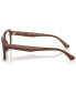 Men's Rectangle Eyeglasses, EA320656-O