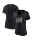 Women's Black Vegas Golden Knights 2023 Stanley Cup Champions Celebration V-Neck T-shirt