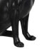 Декоративная фигура Чёрный Позолоченный Пёс 17 x 11,7 x 25,5 cm