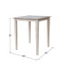Фото #2 товара Solid Wood Top Table - Counter Height