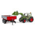 BRUDER Fendt Vario 211 With Shovel And Trailer