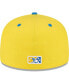 Фото #5 товара Men's Yellow Sacramento River Cats Copa De La Diversion 59FIFTY Fitted Hat