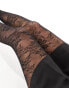 Фото #1 товара Monki lace tights in black