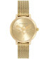 ფოტო #1 პროდუქტის Women's Ultra Slim Bee Gold-Tone Steel Watch 28mm