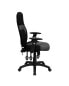 Фото #1 товара High Back Ergonomic Black And Gray Mesh Swivel Task Chair With Adjustable Arms