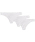 3PK Downtown Cotton Thong DK1028P3