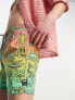 Фото #1 товара Billabong X Keith Haring bash layback swim shorts in multi