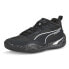 Фото #2 товара Puma Playmaker Pro Splatter Basketball Mens Size 9 M Sneakers Athletic Shoes 37
