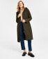 Фото #7 товара Women's Hooded Belted Quilted Coat