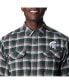 Men's Green Michigan State Spartans Flare Gun Flannel Long Sleeve Shirt