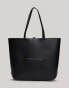 Фото #1 товара Tommy Jeans Metal Logo Tote in Black