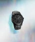 Фото #5 товара Часы ARMANI EXCHANGE Men's Black Stainless Steel Watch 42mm