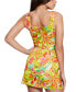 ფოტო #2 პროდუქტის Women's Sia Printed Sleeveless Corset Top