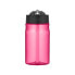 Фото #1 товара Бутылочка с трубочкой Thermos розовая 350 мл