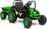 Фото #7 товара Toyz Traktor na akumulator z przyczepką Caretero Toyz Hector akumulatorowiec + pilot - zielony