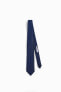 Фото #4 товара Широкий галстук из 100% шелка ZARA