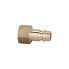 Фото #1 товара Promat Stecknippel Messing blank Stecker DN 7,2 Innengewinde G 1/2", VE: 10