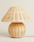 Children’s rattan table lamp