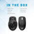 HP 430 Multi-Device Wireless Mouse - Ambidextrous - Optical - RF Wireless + Bluetooth - 1200 DPI - Black