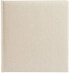 Фото #1 товара Goldbuch Trend 2 - Beige - 100 sheets - Case binding - Paper - Polyurethane - White - 300 mm