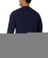 Men's Waffle-Knit Thermal Sleep Shirt Синий, 2XL - фото #2