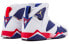 Фото #5 товара Jordan Air Jordan 7 Retro Tinker Alternate 新奥运 高帮 复古篮球鞋 男女同款 蓝白 / Кроссовки Jordan Air Jordan 304775-123