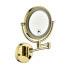 Фото #2 товара 8 Inch LED Wall Mount Two-Sided Magnifying Makeup Vanity Mirror 12 Inch Extension 1X/3X