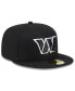 Men's Black Washington Commanders 2023 NFL Crucial Catch 59FIFTY Fitted Hat
