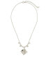Фото #2 товара Sterling Forever women's Fleur Pendant Necklace