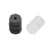 JAGWIRE Compression Nuts Workshop Cable Donuts-Brake & Shift-Black / Clear 10Pcs Each