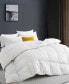 Фото #5 товара 500 Thread Count Cotton Fabric All Season Classic Stripped White Goose Down Fiber Comforter, Full/Queen
