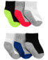 Baby 6-Pack Active Socks 0-3M