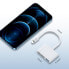 Фото #6 товара HUB czytnik kart adapter do iPhone OTG Lightning - USB czytnik kart SD TF biały