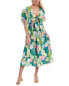 Фото #1 товара Crosby By Mollie Burch Emilie Linen-Blend Midi Dress Women's