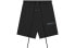 Fear of God Essentials SS21 Sweatshort Stretch Limo/Black 基础简约系带运动休闲短裤 男女同款 黑色 / Шорты Casual Shorts Fear FOG-SS21-565