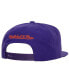 Фото #3 товара Men's Purple Phoenix Suns Champ Stack Snapback Hat