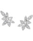 Eliot Rhodium-Plated Cubic Zirconia Cluster Stud Earrings, Created for Macy's