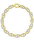 ფოტო #1 პროდუქტის Cubic Zirconia Pavé Mariner Link Chain Bracelet