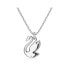 Crystal Swan Small Iconic Swan Pendant Necklace