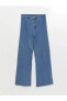 Фото #6 товара LCW Jeans Wideleg Kadın Jean Pantolon