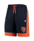 Фото #3 товара Шорты мужские Starter Navy, Orange Chicago Bears Fan Favorite Fashion