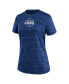 ფოტო #2 პროდუქტის Women's Royal Chicago Cubs Authentic Collection Velocity Performance T-Shirt