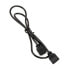 Kolink ARGB 3-Pin Extension Cable - 50 cm - Universal - Black - 3-pin - 3-pin - 5 V - 0.5 m