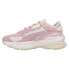 Фото #3 товара Puma Extent Nitro Prm Lace Up Womens Pink Sneakers Casual Shoes 39341103