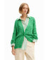 Women's Oversize openwork cardigan